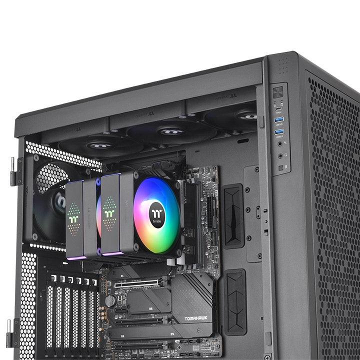 Der ASTRIA 600 ARGB in der Farbe Black (Schwarz) ist ein CPU-Kuehler für PC ATX-Gehaeuse.