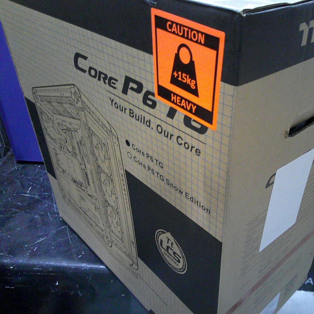 ***B-Ware*** Core P6 TG Black PC Gehäuse