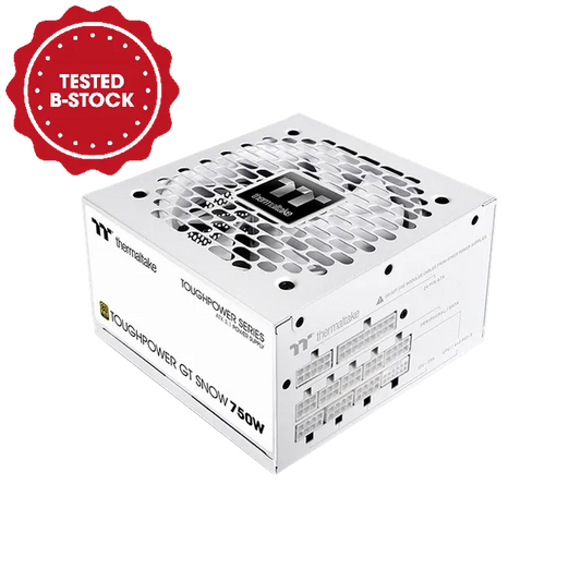 ***B-Ware*** Toughpower GT Snow White 750 Watt Gold PC Netzteil