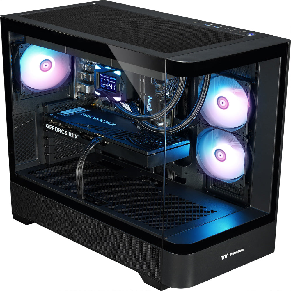 Der Black Dragon ist ein LCGS Gaming PC mit NVIDIA RTX 5070 und AMD Ryzen 7 7800X3D.