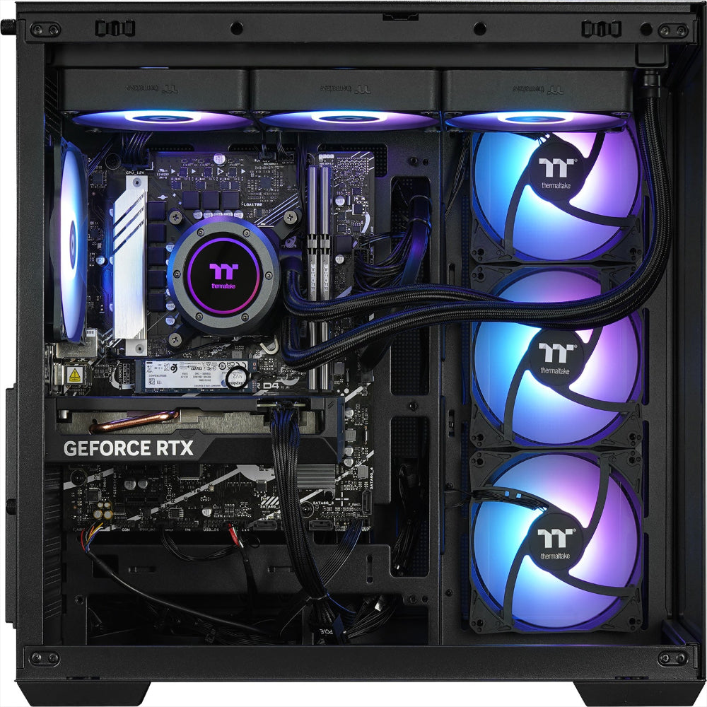 Der Black Giant ist ein LCGS Gaming PC mit NVIDIA RTX 5060 Ti und Intel Core i5 14600KF.