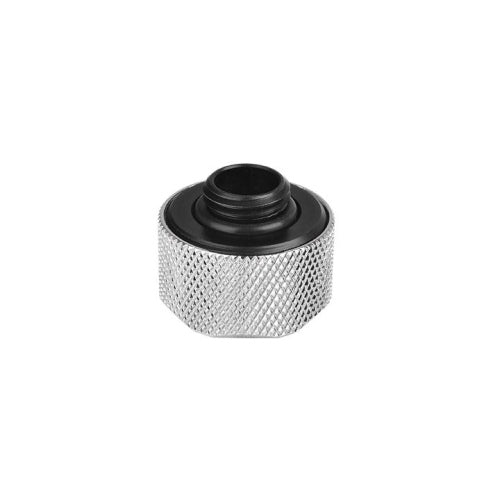 Pacific C-Pro G1/4 PETG 16mm OD Compression - Chrome - Thermaltake LCGS