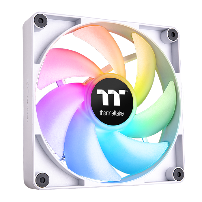 CT120 ARGB Sync PC Cooling Fan White (2-Fan Pack) - Thermaltake LCGS