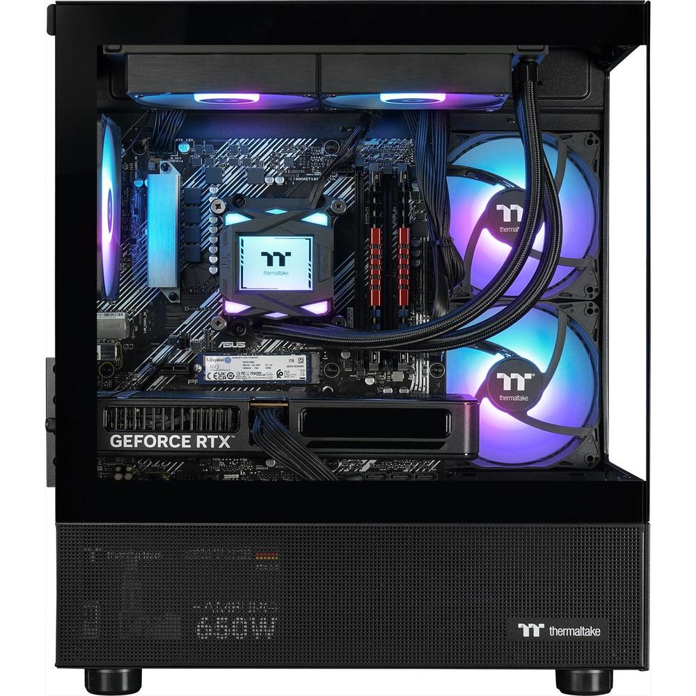 Der Dark Shadow 5060Ti PC in der Farbe Schwarz ist ein LCGS Gaming PC mit immenser Leistung. Ausgestattet mit bester Thermaltake-Technik dem View 170 TG ARGB Black Gehäuse, LA240-S Black AIO und Netzteil Berlin. Hardware: CPU AMD Ryzen 7 8700F, 32 GB DDR5 Ram, 1TB M.2 SSD.