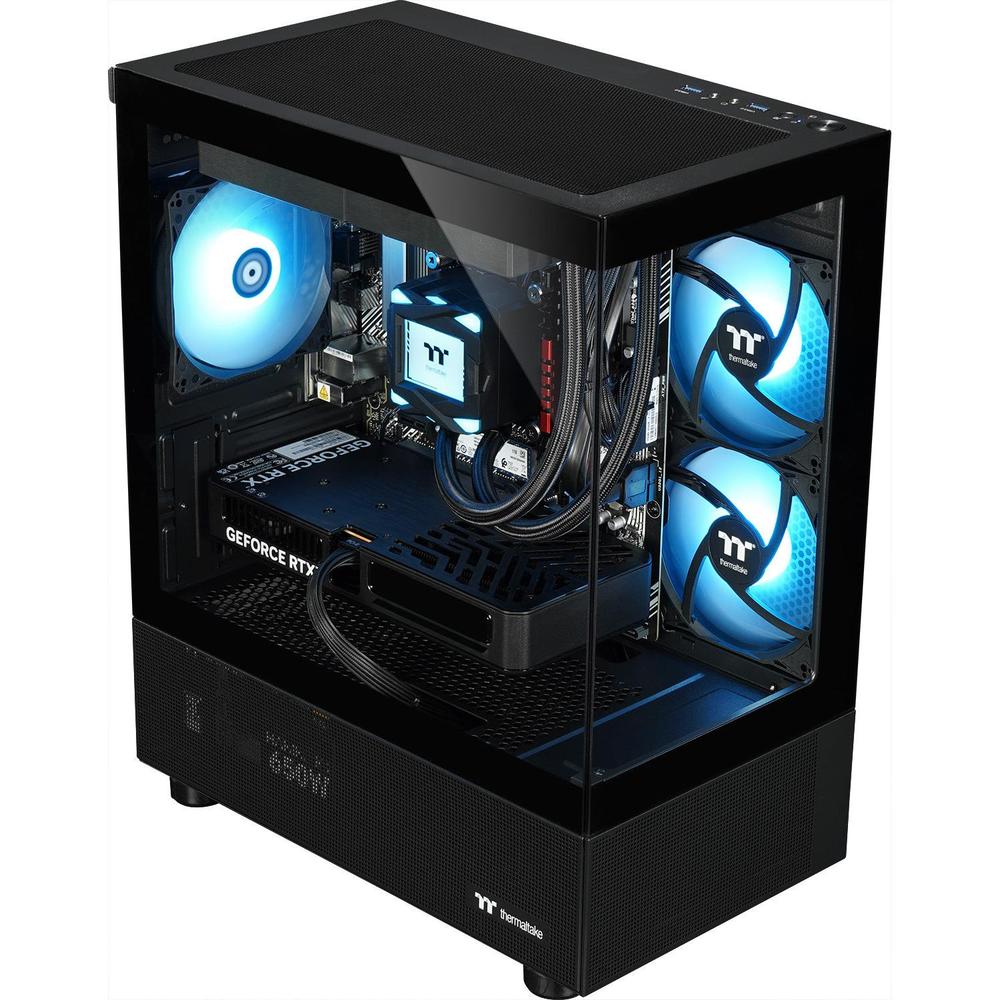 Der Darkling Elder 5070 in der Farbe Schwarz ist ein LCGS Gaming PC mit immenser Leistung. Ausgestattet mit bester Thermaltake-Technik dem View 170 TG ARGB Gehäuse, LA240-S Black AIO und Netzteil Berlin. Hardware: CPU AMD Ryzen 7 7800X3D, 32 GB DDR5 Ram, 1TB M.2 SSD.