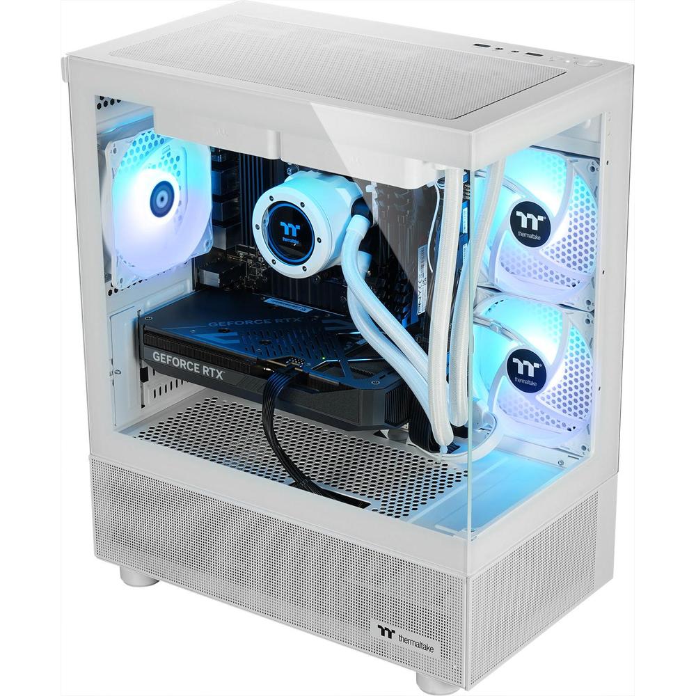 Der Frost Giant 5070 Snow White in der Farbe Schneeweiß ist ein LCGS Gaming PC mit immenser Leistung. Ausgestattet mit bester Thermaltake-Technik dem View 170 TG ARGB Snow White Gehäuse, TH240 V2 ARGB Snow White AIO und Netzteil Berlin. Hardware: CPU AMD Ryzen 7 7800X3D, 32 GB DDR5 Ram, 1TB M.2 SSD.
