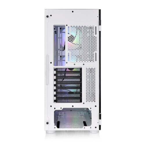 H570 TG ARGB Snow Midi Tower Chassis für ATX- und E-ATX mit abnehmbaren Staubfiltern
