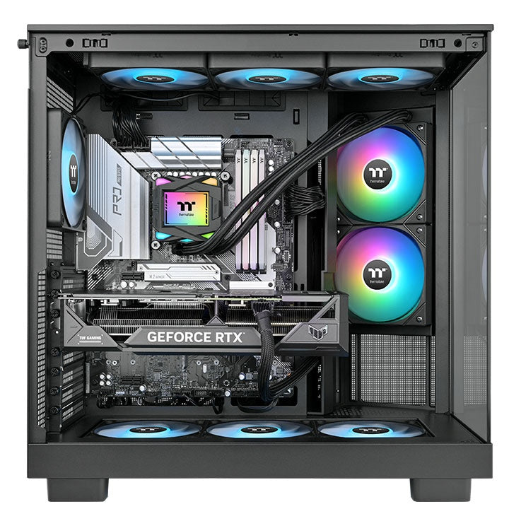 Die LA240 ARGB ist eine AIO Wasserkuehlung in der Farbe Black für alle Intel und AMD Sockel.