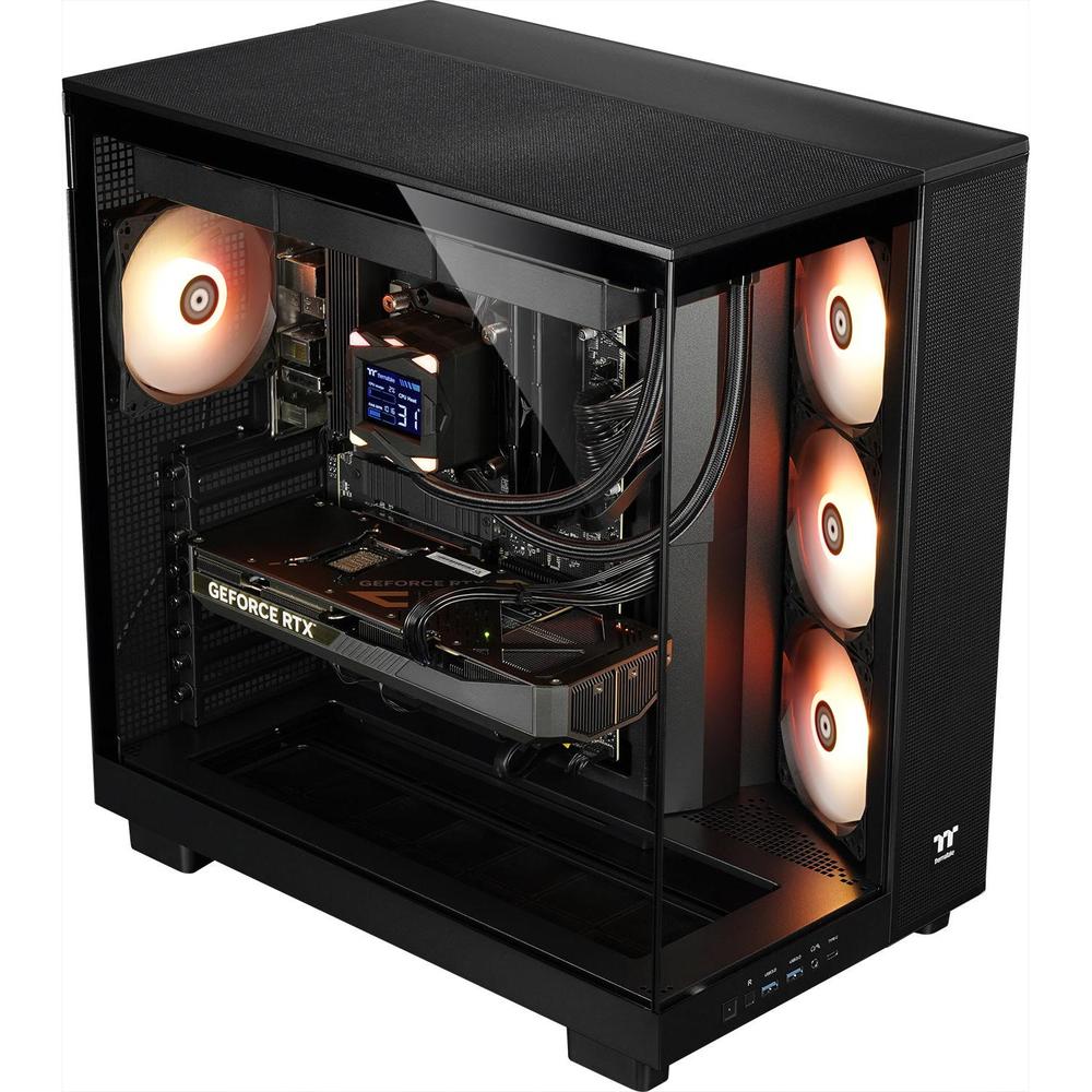 Der Purple Pixie RTX 5070TI in der Farbe Schwarz ist ein LCGS Gaming PC mit ordentlicher Leistung. Ausgestattet mit bester Thermaltake-Technik dem View 380 XL TG ARGB Black Gehäuse, LA360-S Black ARGB (mit Display) AIO und Netzteil ToughPower GT 850W, 80+ Gold. Hardware: CPU AMD Ryzen 7 7800X3D, 32 GB DDR5 Ram, 2TB M.2 SSD.