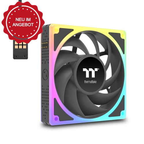 Der TOUGHFAN EX 120 ARGB Lüfter in der Farbe Black wird in dreifacher Ausführung geliefert (3 Fan Pack). Der Lüfter besticht durch seine einzigartige RGB Beleuchtung die per Mainboardsoftware konfigurierbar ist und durch MagForce 2.0 mit dem Kabelmanagement kein Thema mehr ist.