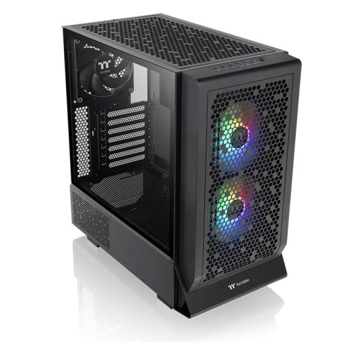 Der Ceres 330 TG ARGB in der Farbe Black ist ein Midi E-ATX-PC Gehaeuse.