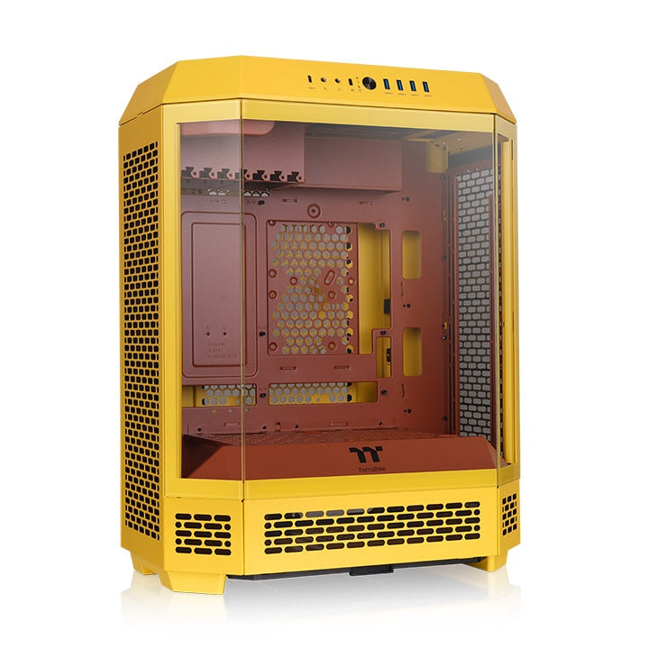 Der Tower 600 in der Farbe Butter Caramel ist ein ATX PC Gehäuse.