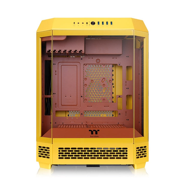Der Tower 600 in der Farbe Butter Caramel ist ein ATX PC Gehäuse.