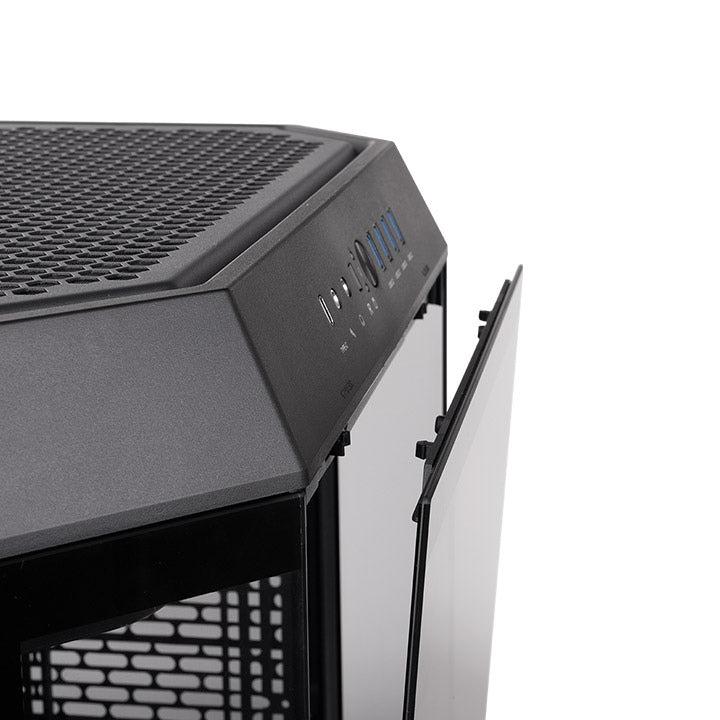 Der Tower 600 Black ist ein PC Midi Gehaeuse mit ATX-Standard