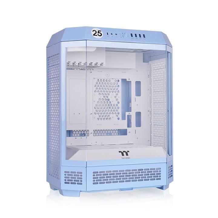 Der Tower 600 Hydrangea Blue ist ein PC Midi Gehaeuse mit ATX-Standard