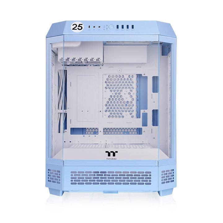Der Tower 600 Hydrangea Blue ist ein PC Midi Gehaeuse mit ATX-Standard