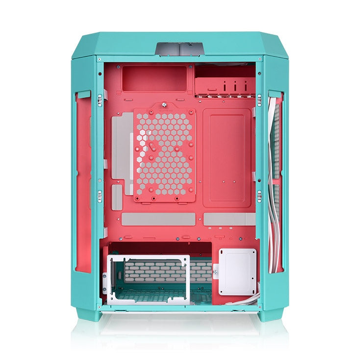 Der Tower 600 in der Farbe Mint Strawberry ist ein ATX PC Gehäuse.