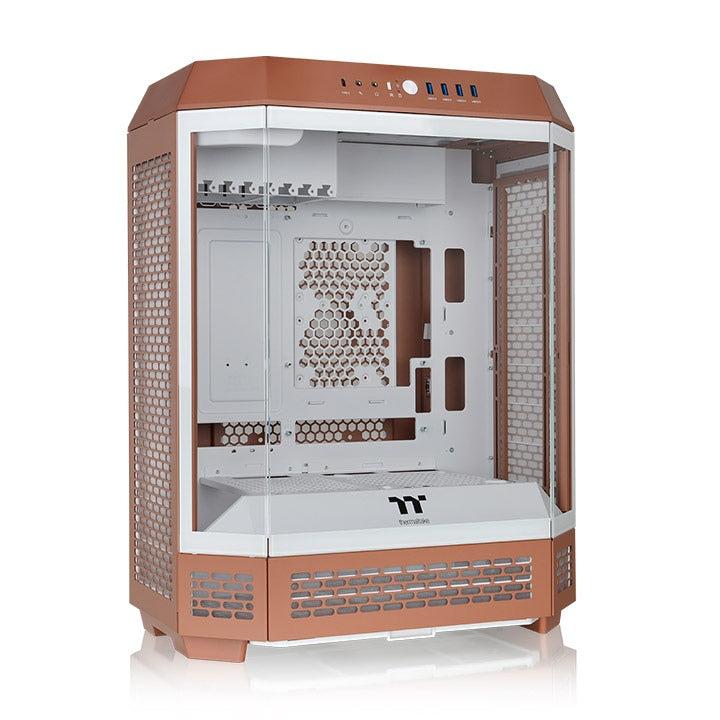 Der Tower 600 in der Farbe Mocha Mousse ist ein ATX PC Gehäuse.