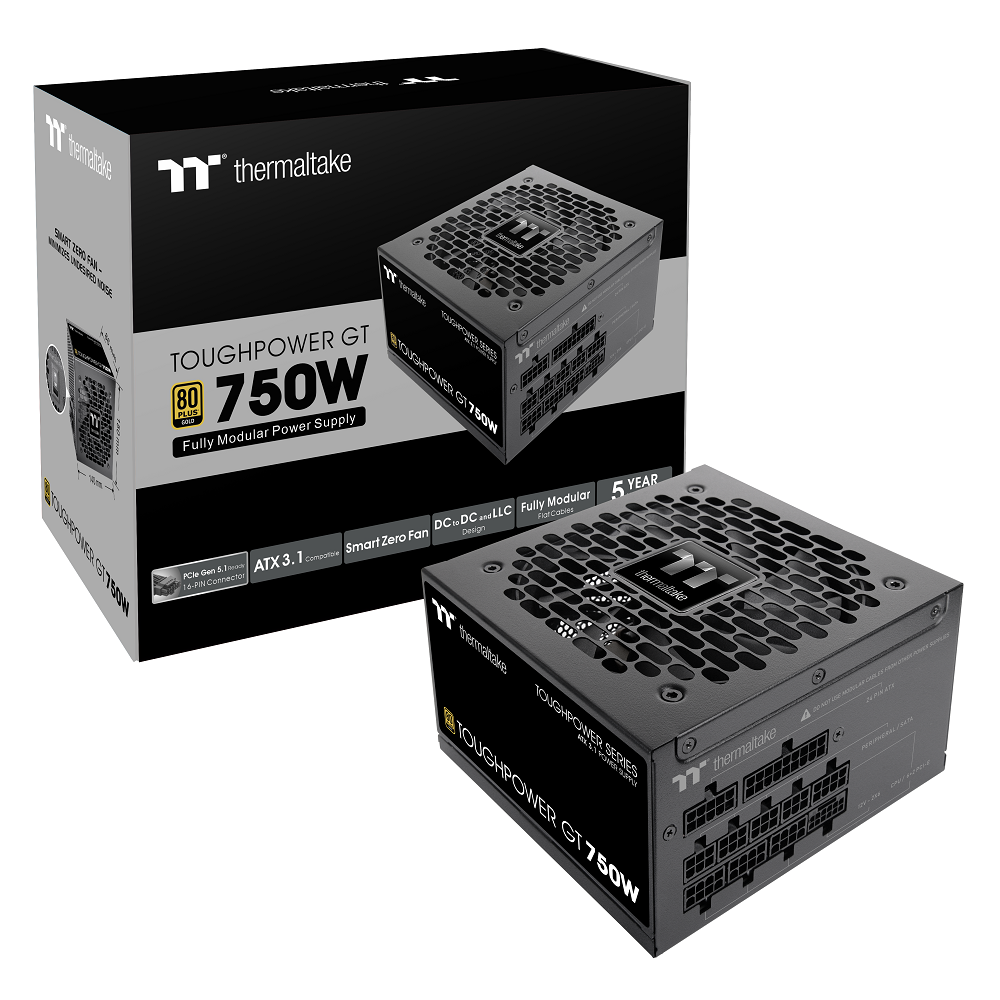 Toughpower GT 750 Watt Gold - Thermaltake LCGS