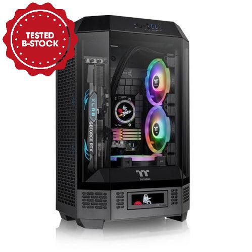 Das Tower 300 ist ein micro PC Gehaeuse in der Farbe Black als B-Ware.