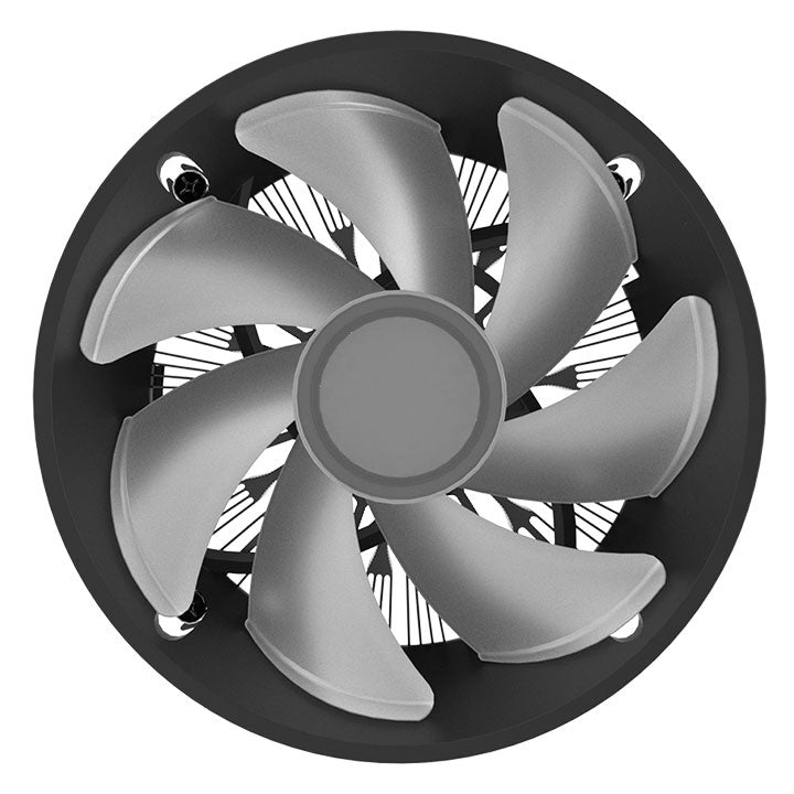 Der UX150 ARGB ist ein günstiger CPU-Kühler mit leisem 130-mm-High-Airflow-Lüfter
