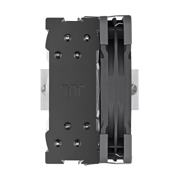 UX400 ARGB Lighting ist ein günstiger CPU-Kuehler in der Farbe Black mit leisem 120-mm-High-Airflow-Luefter.