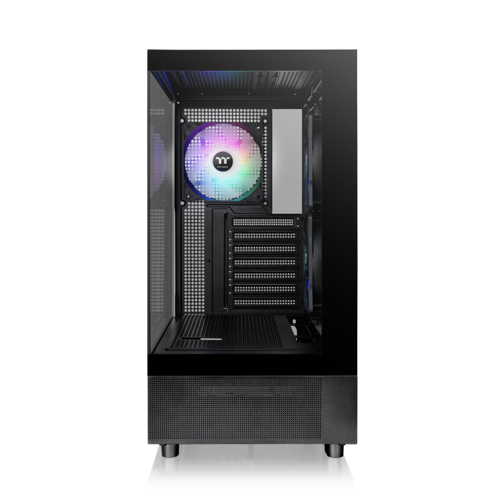 Das View 270 Plus TG ARGB ist ein PC Gehaeuse (Midi Tower) in der Farbe Black.