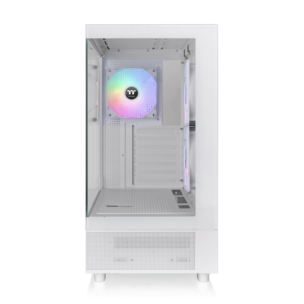Das View 270 Plus TG ARGB ist ein PC Gehaeuse (Midi Tower) in der Farbe Snow White.