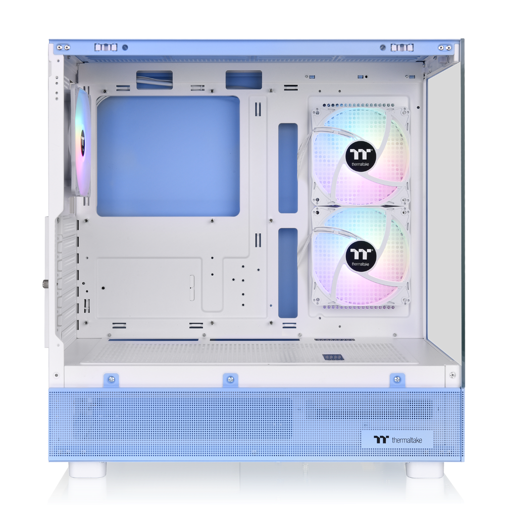 Das View 270 Plus TG ARGB ist ein PC Gehaeuse (Midi Tower) in der Farbe Hydrangea Blue.