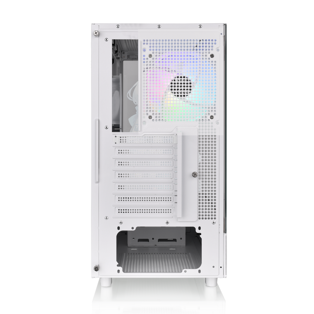 Das View 270 SP TT-Waifu-Edition in der Farbe Snow White ist ein E-ATX Midi PC-Gehäuse.