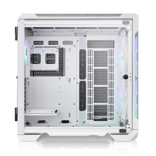 Das View 51 TG ARGB ist ein Big Tower in der Farbe Snow White mit High-End Erweiterungsmöglichkeiten.