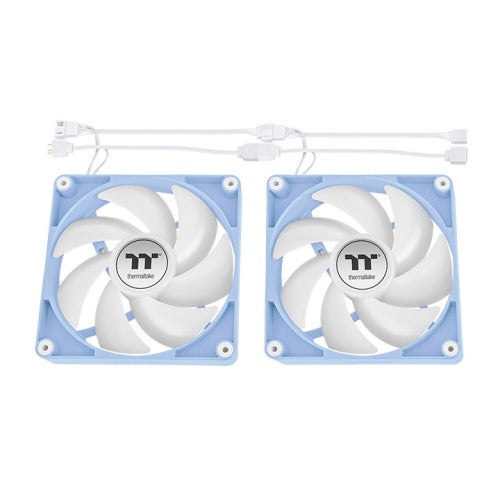 CT 120 ARGB Sync Hydrangea Blue (2-Fan Pack) - Thermaltake LCGS