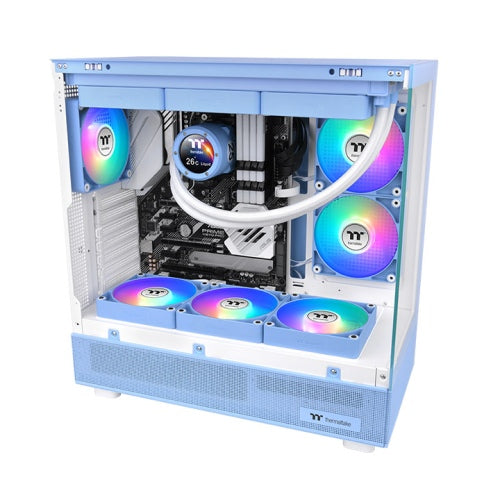 CT 120 ARGB Sync Hydrangea Blue (2-Fan Pack) - Thermaltake LCGS