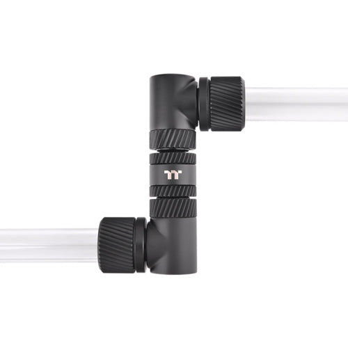 Pacific SF Female to Female 20mm Extender Matte Black DIY LCS Fittings - Thermaltake LCGS