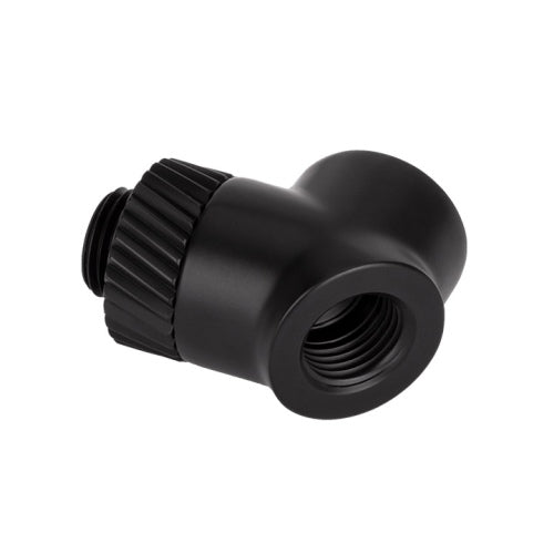 Pacific SF 45 Degree Adapter Matte Black DIY LCS Fittings - Thermaltake LCGS