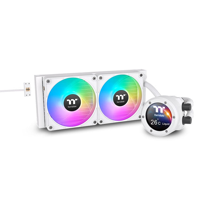 TH240 V2 Ultra EX ARGB Snow White AIO Wasserkühlung - Thermaltake LCGS