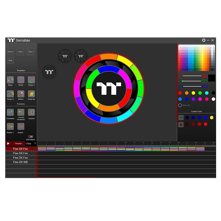 Floe DX RGB 360 AIO Wasserkühlung - Thermaltake LCGS