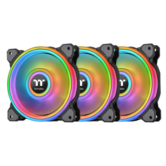 Riing Quad 12 RGB Gehäuselüfter (3-Fan Pack)
