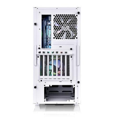 Der V350 TG ARGB Air in der Farbe Snow White ist ein Midi PC Gehaeuse.