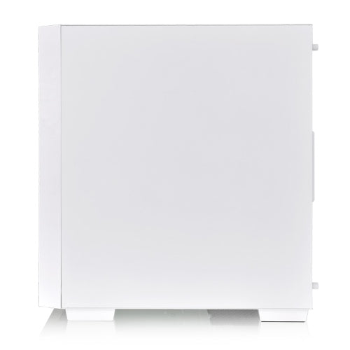 Das H16 TG ARGB Snow White ist ein Micro-ATX Tower Chassis mit Mesh-Frontblende