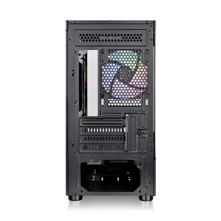 Das View 170 TG ARGB Black ist Micro-ATX-Gehäuse mit eleganten Glaspaneelen