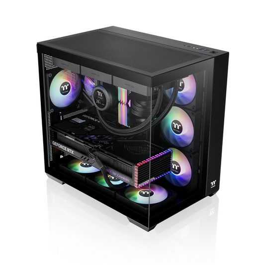 ***B-Ware*** View 380 TG ARGB PC Gehäuse