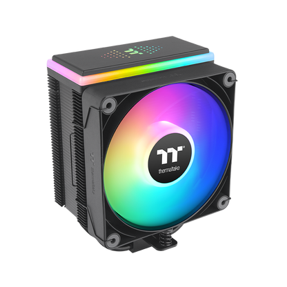 Der ASTRIA 400 ARGB in der Farbe Black, also Schwarz Lighting ist ein CPU-Kuehler für PC ATX-Gehaeuse (Tower).