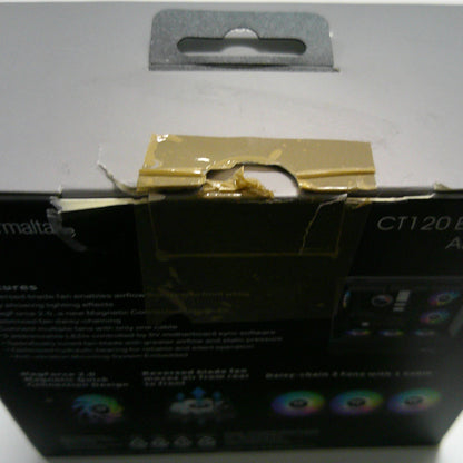 ***B-Ware*** CT120 EX Reverse ARGB Lüfter Black (3-Fan Pack) #1