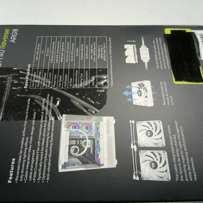 ***B-Ware***CT140 Reverse ARGB Lüfter Snow White (2-Fan Pack)#2