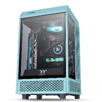 ***B-Ware*** The Tower 100 Turquoise Boîtier PC
