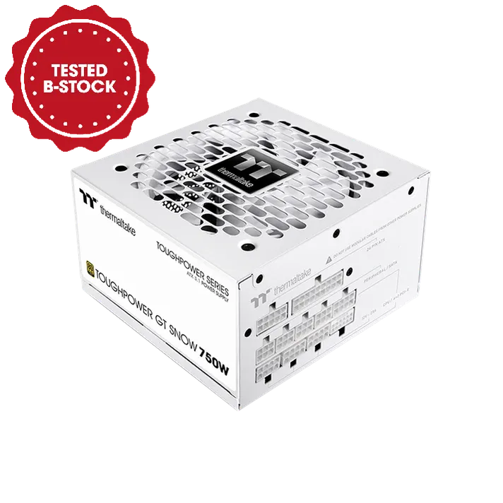 ***B-Ware*** Toughpower GT Snow White 750 Watt Gold PC Netzteil