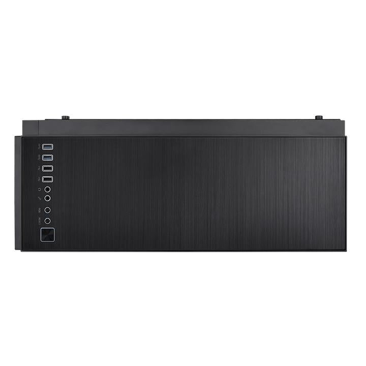 Der Versa C23 TG B-Ware in der Farbe Black ist ein PC Gehaeuse mit integrierten RGB-LED-Streifen 
