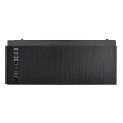 Der Versa C23 TG B-Ware in der Farbe Black ist ein PC Gehaeuse mit integrierten RGB-LED-Streifen 