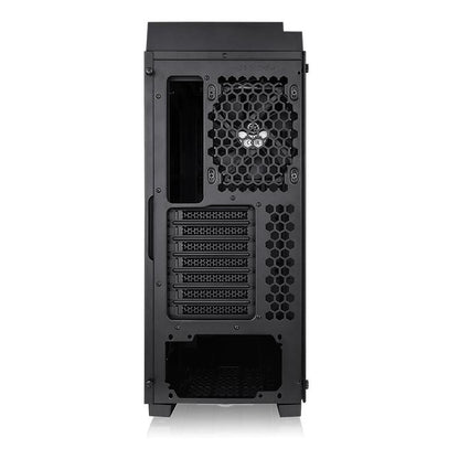 Der Versa C23 TG B-Ware in der Farbe Black ist ein PC Gehaeuse mit integrierten RGB-LED-Streifen 